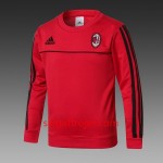 Børn AC Milan Sweatshirt Dragt 2017-18 Rød